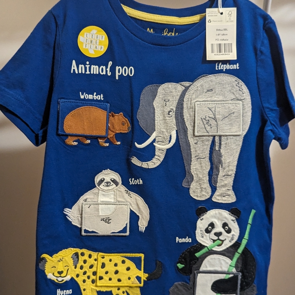 Boden Lift the Flap educational shirt